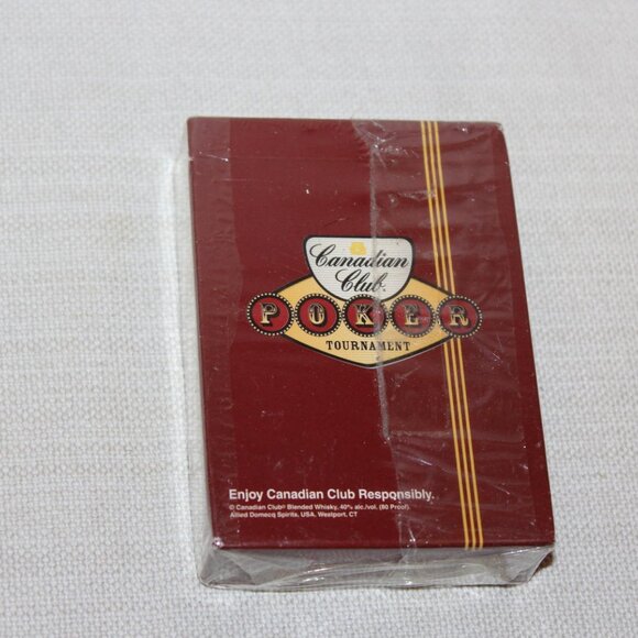 NEW Canadian Club Poker Tournament Playing Cards - Picture 2 of 2